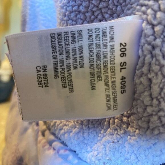 Vintage Columbia Omni-Tech Purple Hooded Waterproof Gorpcore Y2K Coat Large - Picture 8 of 8